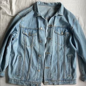 Oversized Brandy Melville jean jacket